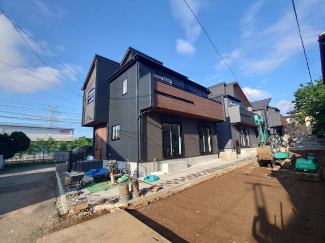 ブルーミングガーデン　千葉市緑区誉田町２丁目３棟／１期２号棟の前面道路含む現地写真|前面道路含む現地写真