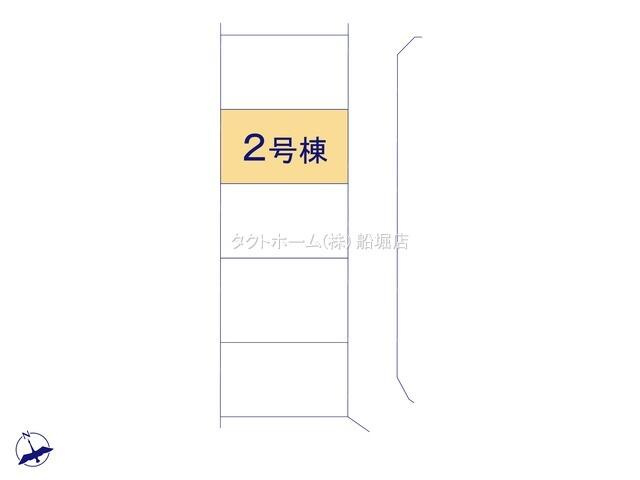 ４３２４千葉市誉田町９期５棟の区画図