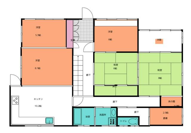 千葉市緑区平山町の中古一戸建