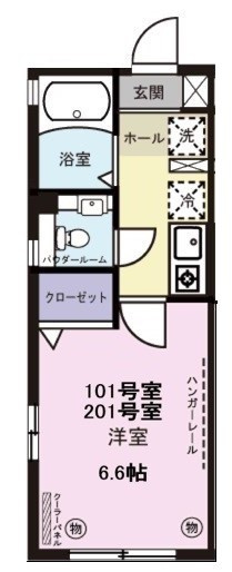 Gluckの間取り