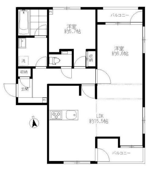 【間取り】 | 恵比寿ステラヒル