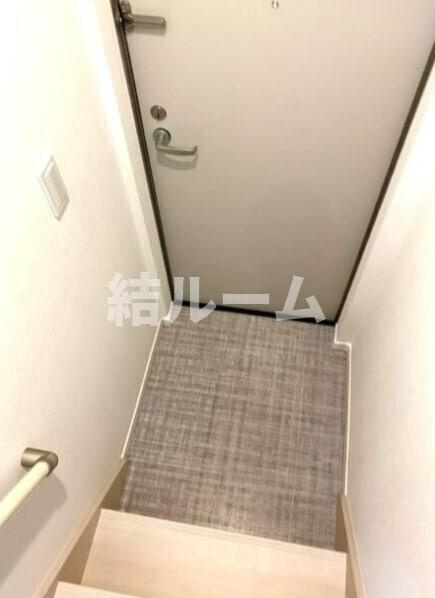 豊島区長崎５丁目のアパートの玄関