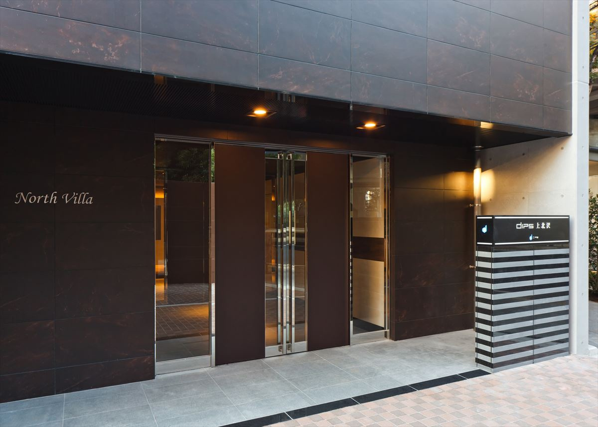 DIPS上北沢 North Villaのエントランス|エントランスです
