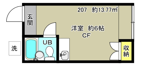 ヒルトップ善福寺の間取り