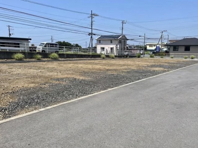 沼津市青野　資材置場の外観