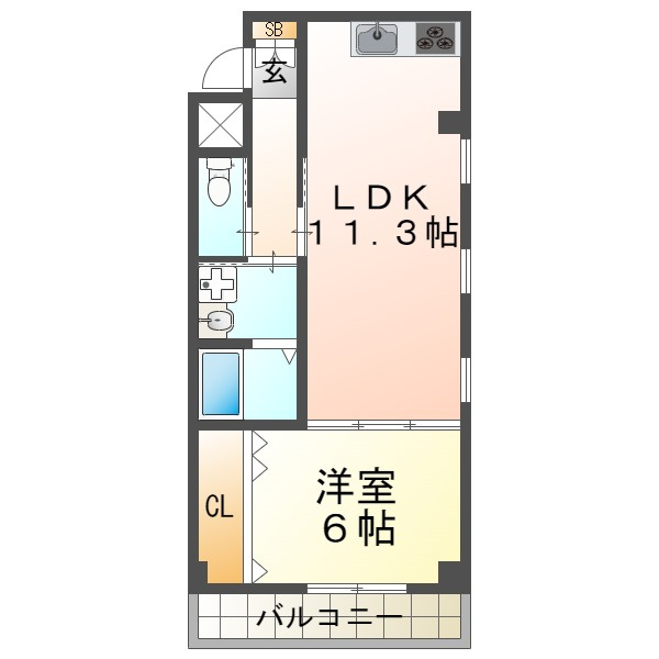 エマーズテラスの間取り