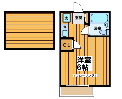 第三通南ハウスの間取り