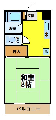 第三通南ビルの間取り