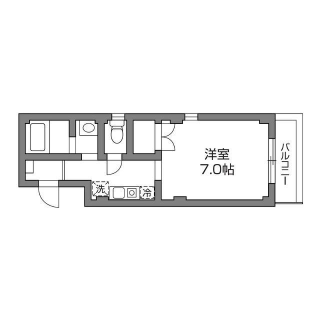 フォンティーン24の間取り|間取り図