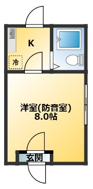 アークビル沼袋の間取り