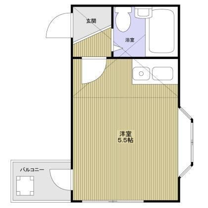 サンバレー大成の間取り