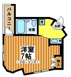 ラ・セリーヌ壱番館の間取り