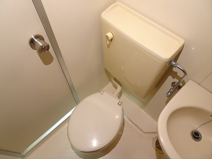 ラ・セリーヌ壱番館のトイレ|シンプルで使いやすいトイレです