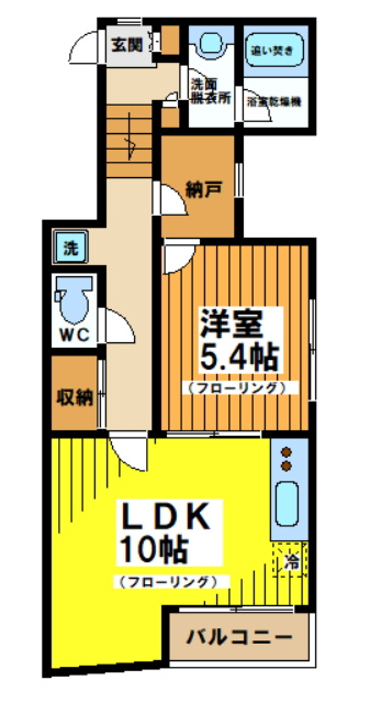 リキューザ永福の間取り