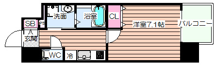 【間取り】 | プランドール新大阪SOUTHレジデンス