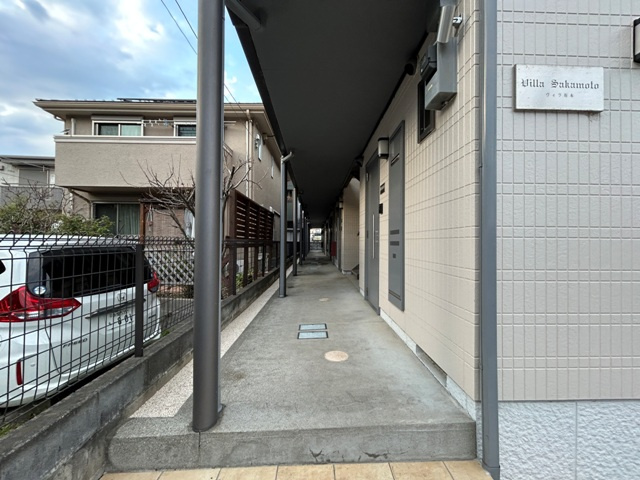 ヴィラ坂本のエントランス