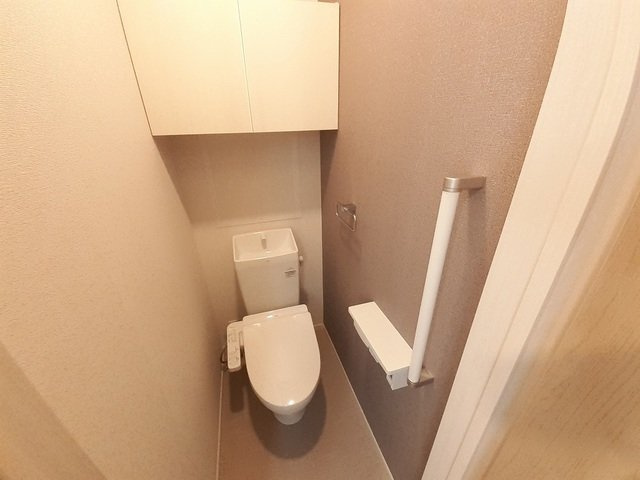 ロータス田川１のトイレ|清潔感のあるトイレです