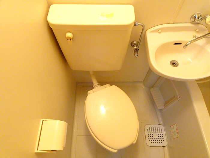 グレースステージのトイレ|落ち着いた色調のトイレです