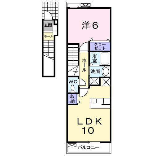 アヴェンタドールの間取り