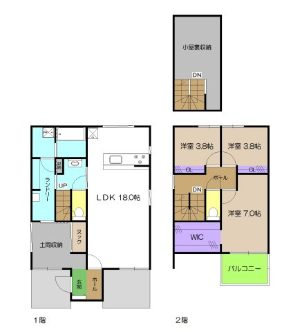 【間取り】 | （商談中）新築住宅　高知市鴨部