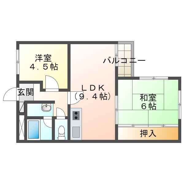 ファミリーハイツ舞子台の間取り