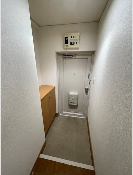 近藤ハイツの玄関