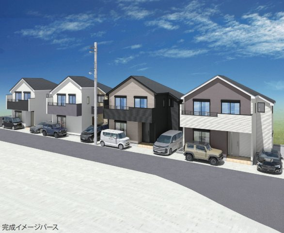 横浜市鶴見区駒岡1丁目 新築戸建て【仲介手数料無料】カースペース2台