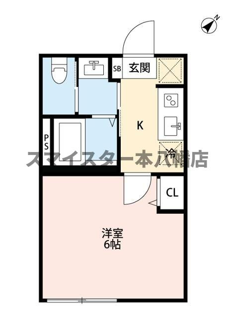 Ｃｏｎｔｅｌ　湊町の間取り