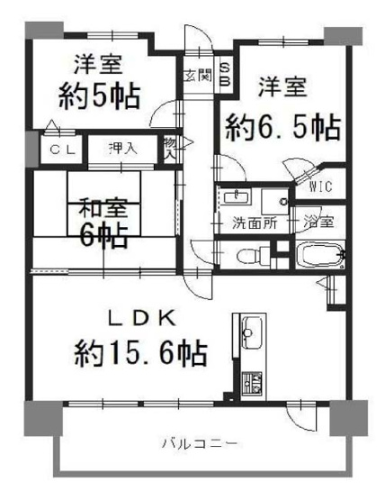 【間取り】 | パデシオン醍醐駅前 | 専有面積72.95㎡