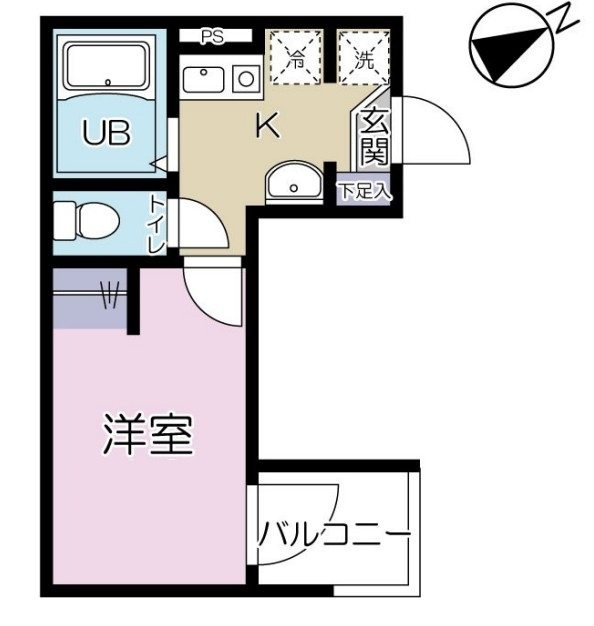 アリビオハイムの間取り