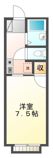 カスカータタルミの間取り