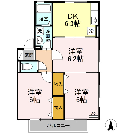 【間取り】 | ビューパレスⅡ-成城9丁目-