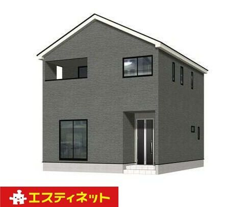 半田市美原町1丁目の外観パース