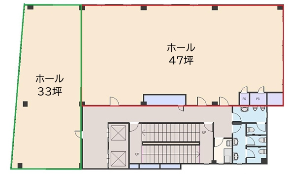 梅田辰巳ビルの間取り