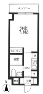 【間取り】 | ＫＤＸレジデンス御徒町 | 仲御徒町の賃貸物件。
「ＫＤＸレジデンス御徒町」のことなら(株)メイワ・エステートへお任せください。