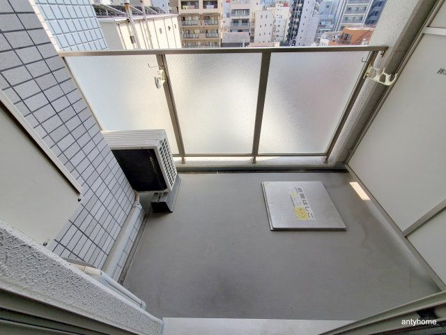 エスリード中之島SOUTHのバルコニー