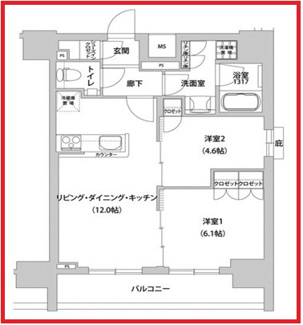 【間取り】 | メトロステージ上野