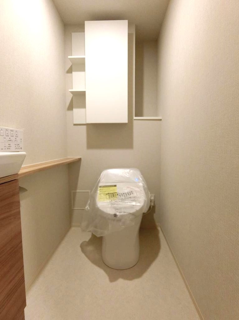 プラウドシティ越中島アクアテラスのトイレ|清潔感のあるトイレです