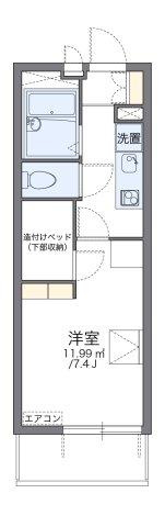 【間取り】 | レオパレスオリーブ４８