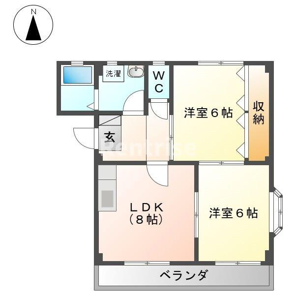 アーバン・シャトーの間取り