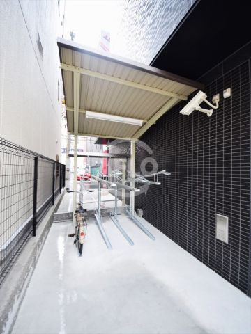 プレサンス難波駅前のその他共用部分|プレサンス難波駅前　駐輪場