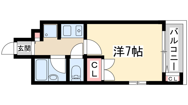 【間取り】 | エスリード新大阪第8