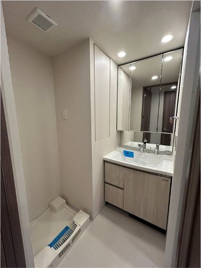 名古屋市中区丸の内２丁目の賃貸マンションの洗面所