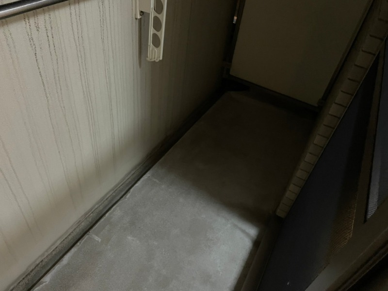板橋区成増２丁目の賃貸マンションのバルコニー