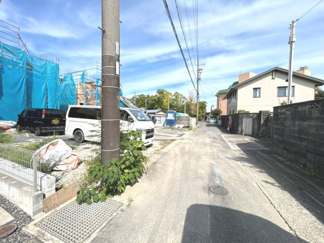 ハートフルタウン　一宮市奥町　全3区画分譲の前面道路含む現地写真|「現地（2026年9月18日）撮影」　　
■前面道路　
■ヤマダ不動産　株式会社リライフ