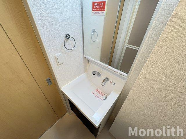 カーサモデルノの洗面所