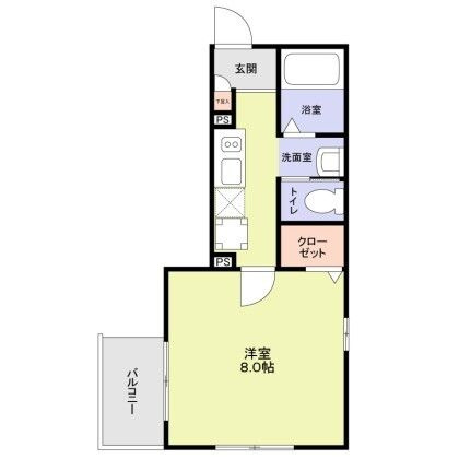 アファブル大宮の間取り