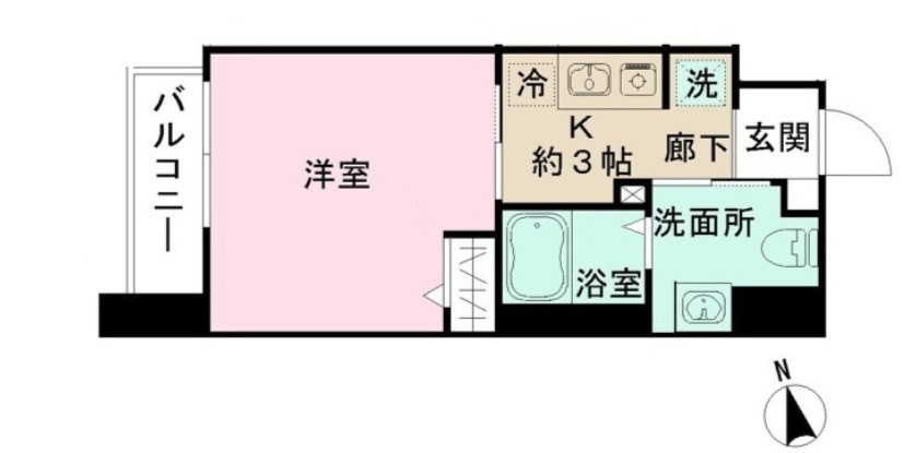ミリアビタNo15の間取り