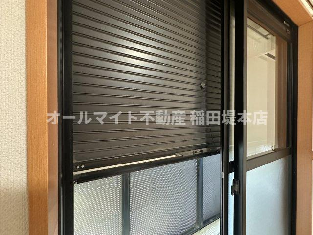 川崎市多摩区宿河原６丁目のアパートのバルコニー