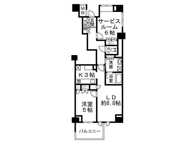 【間取り】 | H-スクエア吉祥寺南町